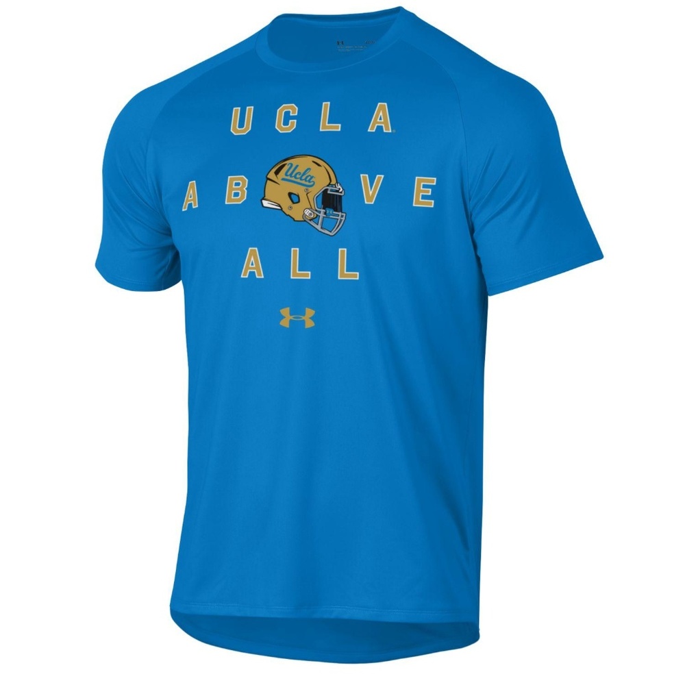 UCLA Above All Football Helmet Athletic Tee